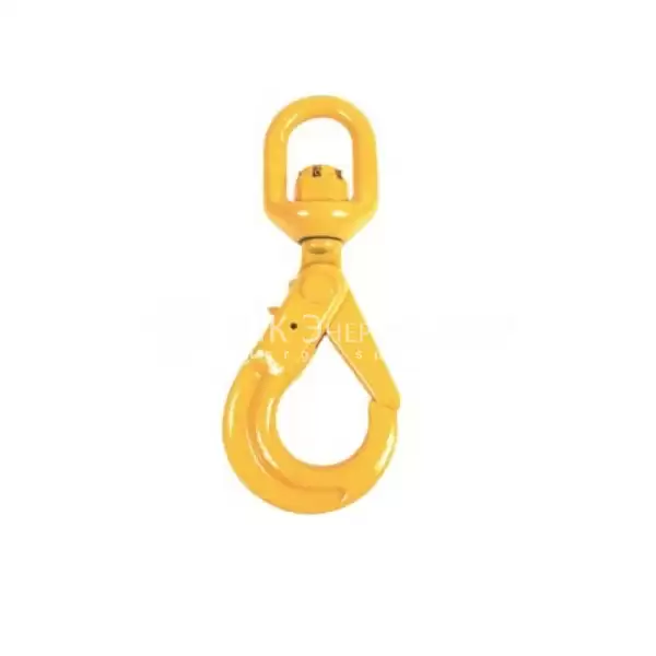 Крюк самозакрывающийся с вертлюгом TOR 5,3т (W) в наличии Крюк самозакрывающийся с вертлюгом TOR 5,3т (W)